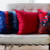 Night River Red Cushion Cover-CUSHnART-Temples and Markets