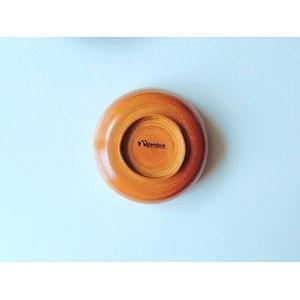 Pop Range - Spun Bamboo Bowl on Stand-Glambue-Temples and Markets