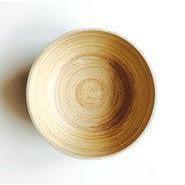 Pop Range - Spun Bamboo Bowl on Stand-Glambue-Temples and Markets