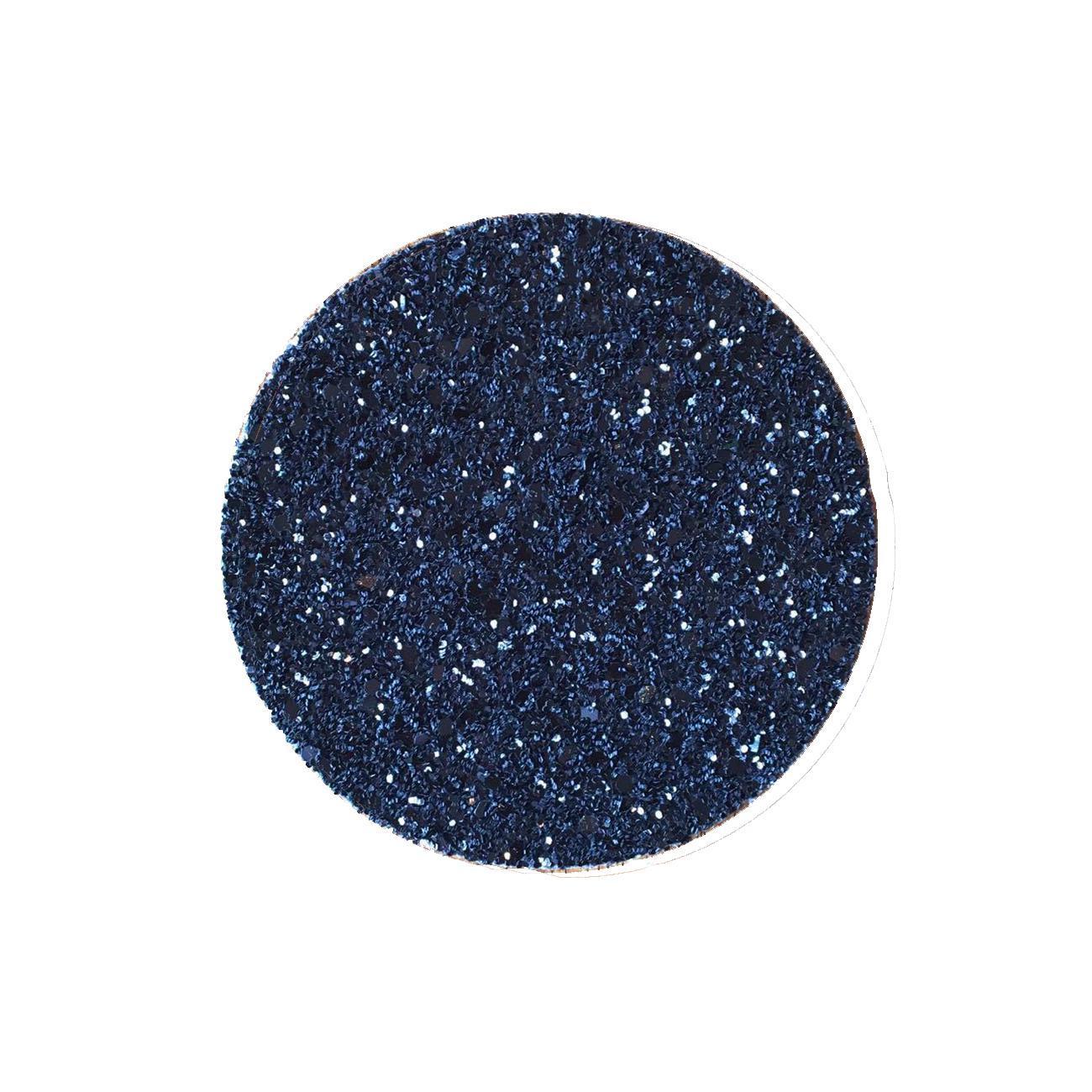 Shimmery Black Round Coaster-ML Living-Temples and Markets