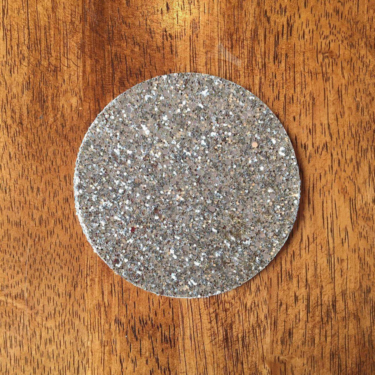 Shimmery Gold Round Coaster-ML Living-Temples and Markets