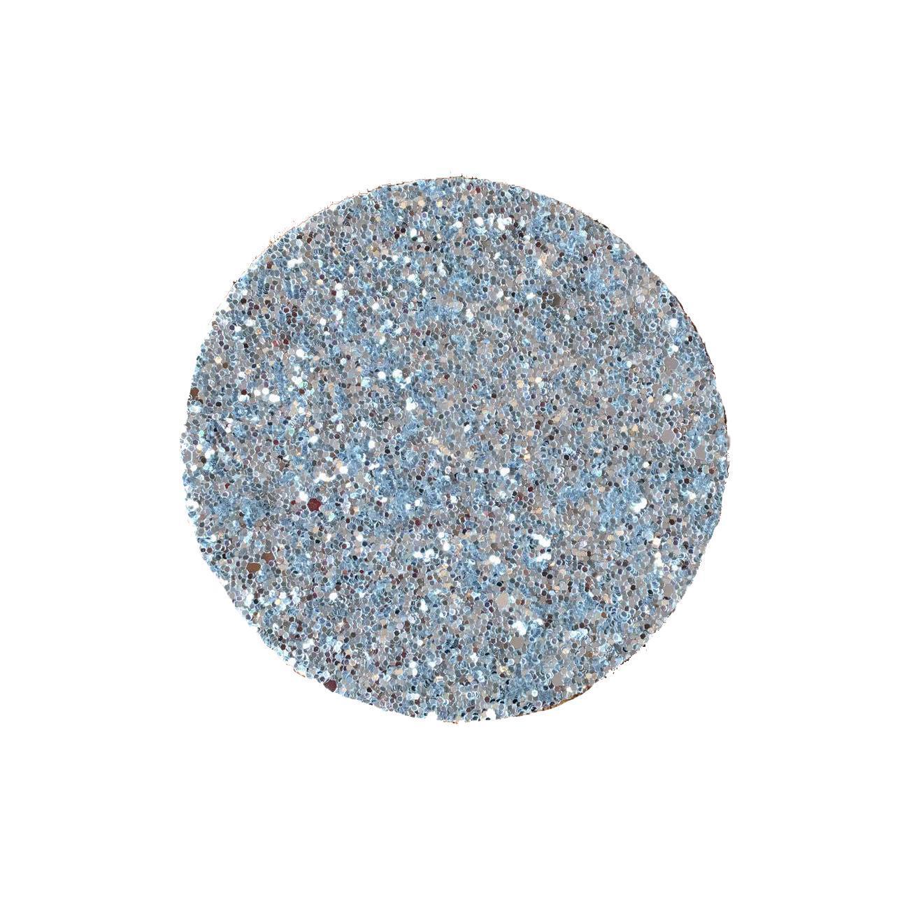 Shimmery Light Silver Round Coaster-ML Living-Temples and Markets