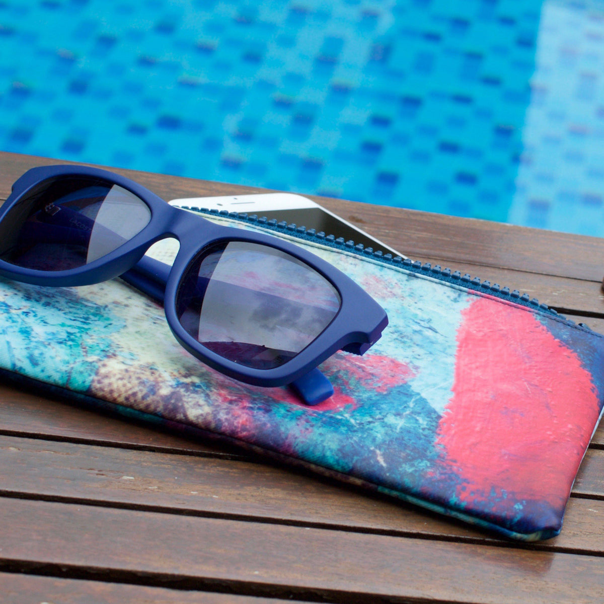 Splash Paint Water Resistant Clutch-CUSHnART-Temples and Markets