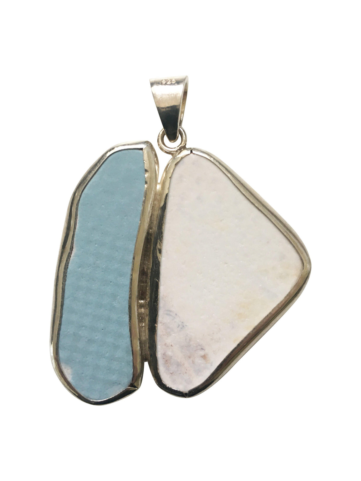 Sterling Silver and Terracotta Large Pendant-Future Traditions-Temples and Markets