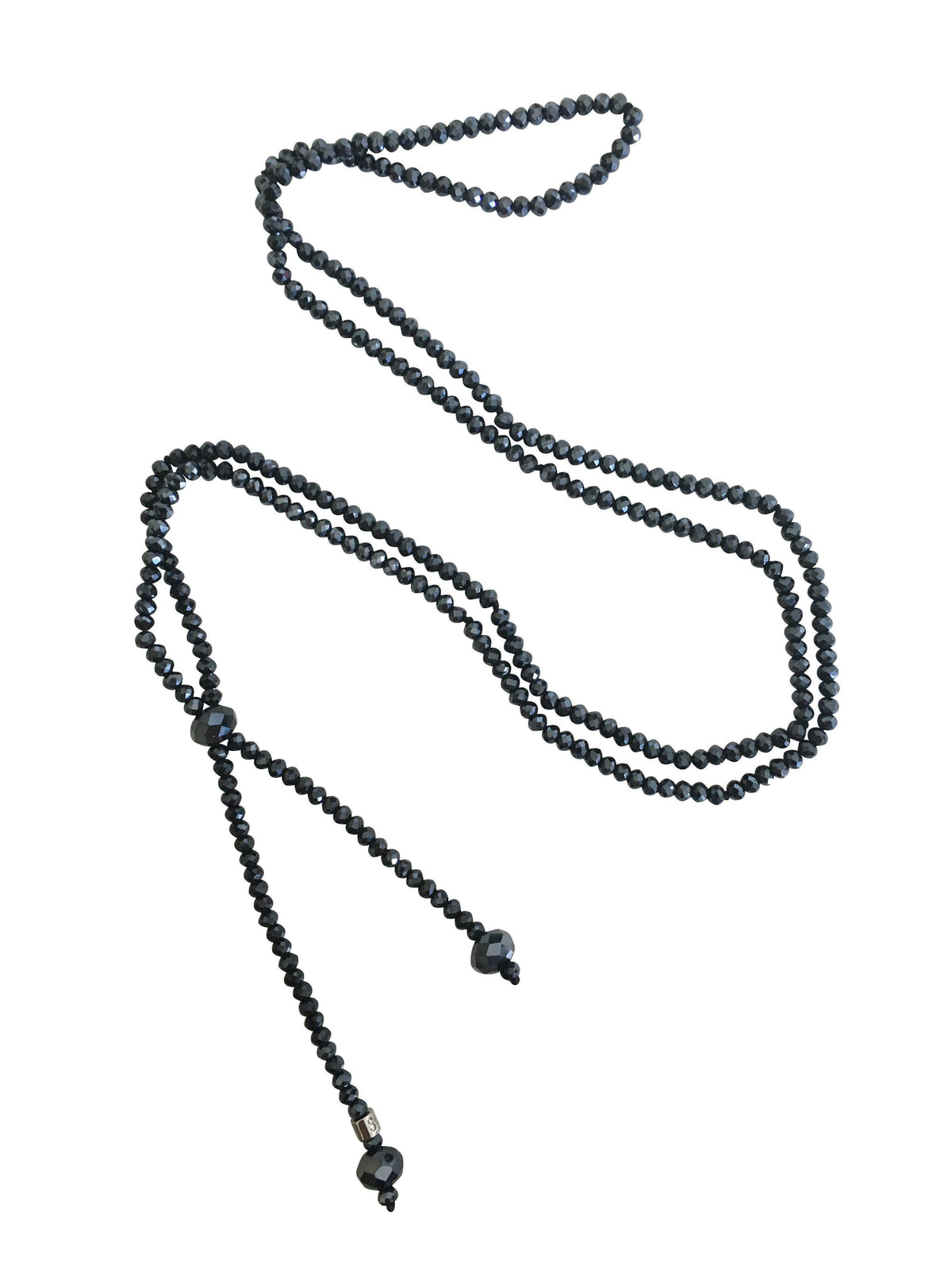 Stones that Rock Dotty Long Crystal Knot Necklace-Stones that Rock-Temples and Markets