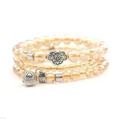 Stones that Rock Gold Esther Multi-Band Wrap Bracelet-Stones that Rock-Temples and Markets