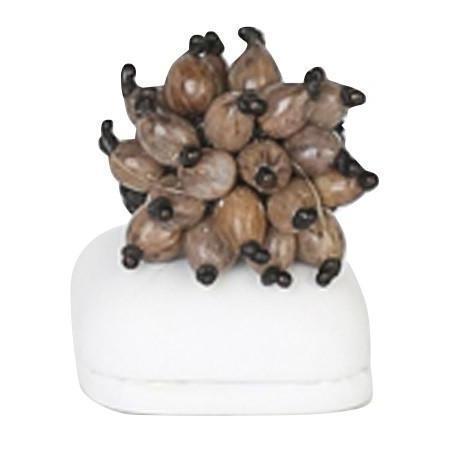 Stunner Statement Ring handcrafted from natural seeds-Graines de Cambodge-Temples and Markets