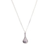 Tear Drop Pendant on Sterling Silver Chain-LOVEbomb-Temples and Markets
