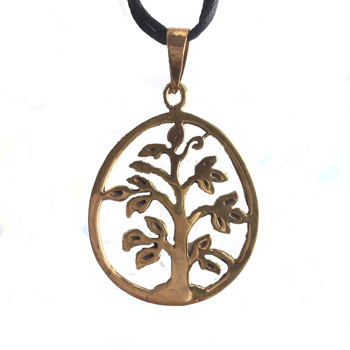 Tree of Life Brass Pendant-Angkor Bullet Jewellery Cambodia-Temples and Markets