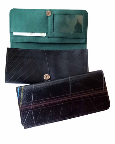 Upcycled Multifunctional Purse made from tyre inner tubing-SmartCraft Khmer-Temples and Markets