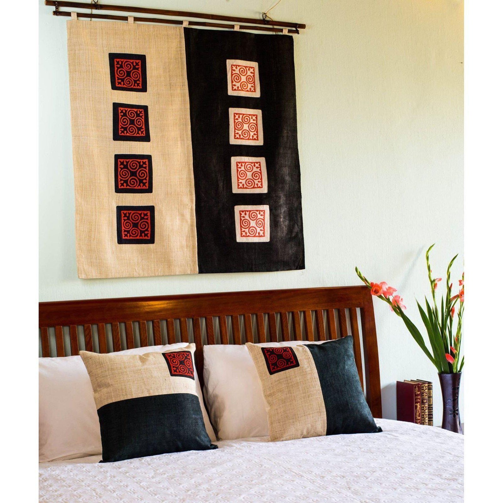 Yin and Yang Cushion Cover-Villagecraft Planet-Temples and Markets