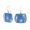 Zsiska Bellissima Resin Bead Drop Earrings in a choice of colours-Jewellery-Zsiska-Blue-Temples and Markets