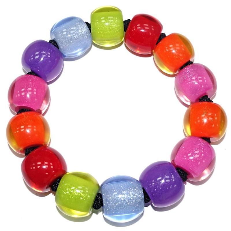 Zsiska Colourful Beads Spectrum Bracelet-Jewellery-Zsiska-Temples and Markets