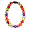 Zsiska Colourful Beads Spectrum Necklace-Jewellery-Zsiska-1.2cm wide-Temples and Markets