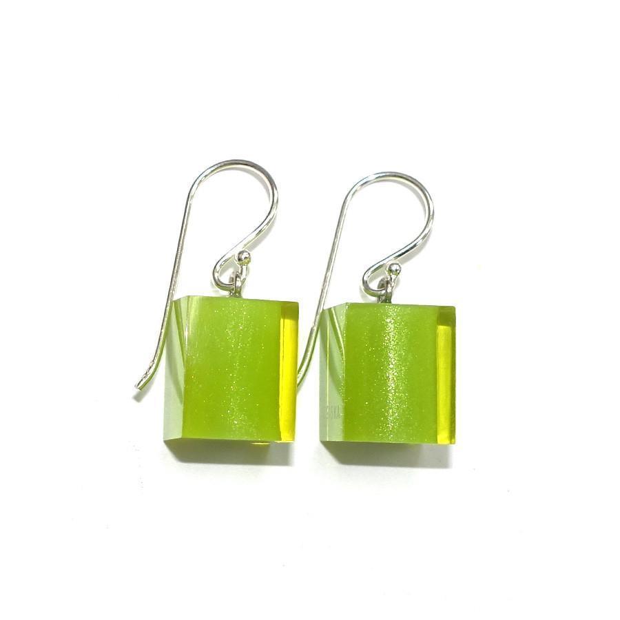 Zsiska Colourful Cube Earrings-Zsiska-Temples and Markets