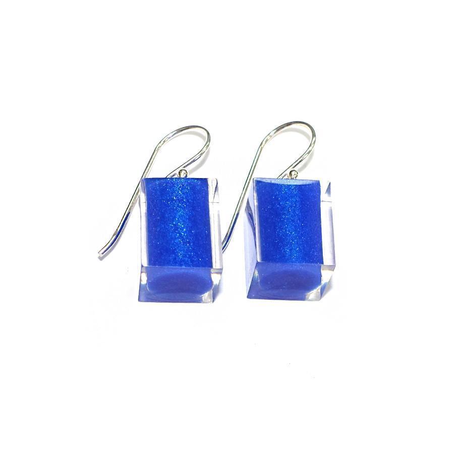 Zsiska Colourful Cube Earrings-Zsiska-Temples and Markets