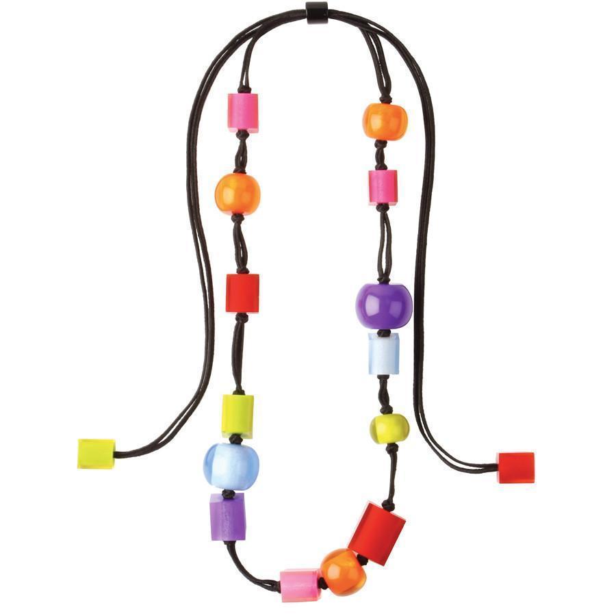 Zsiska Colourful Cube Spectrum Necklace