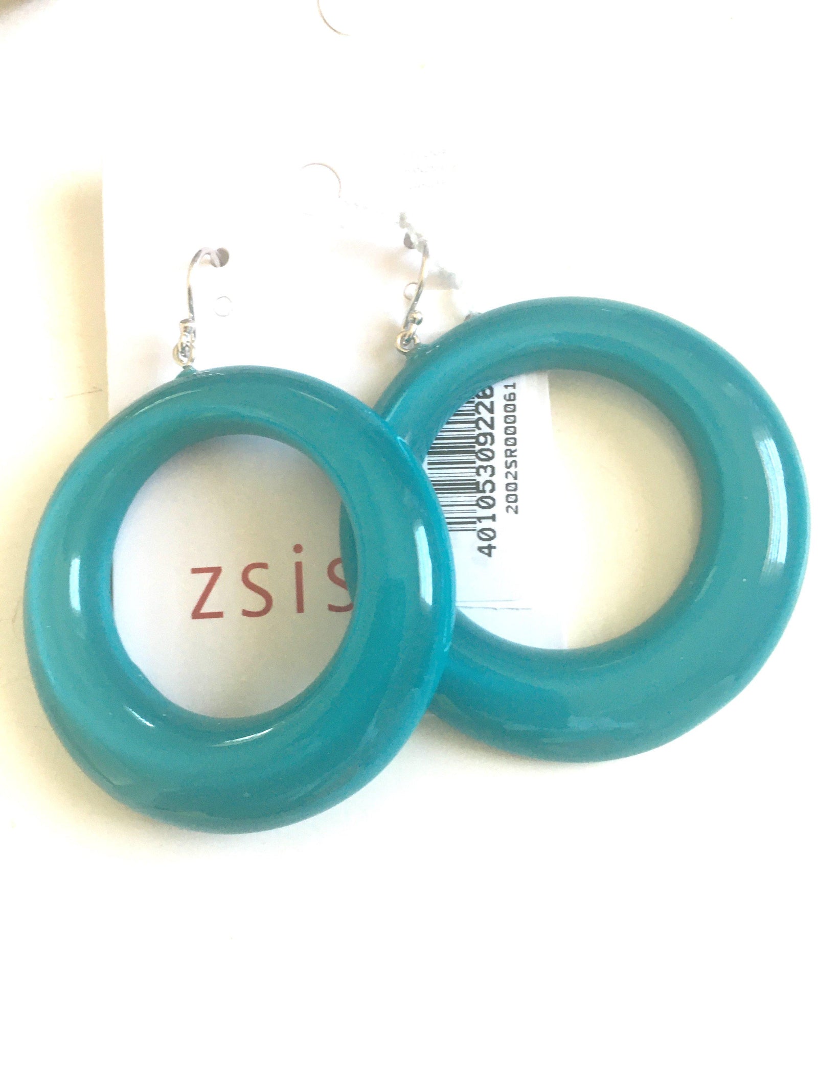 Zsiska Colourful Statement Circle Drop Earrings-Jewellery-Zsiska-Temples and Markets