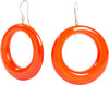 Zsiska Colourful Statement Circle Drop Earrings-Jewellery-Zsiska-Temples and Markets