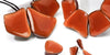 Zsiska Mara Pendant - Choose Red or Orange