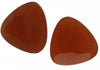 Zsiska Mara Button Earrings - Choose Orange or Red